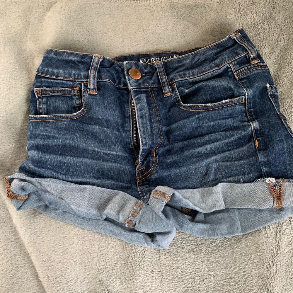 American eagle denim shorts